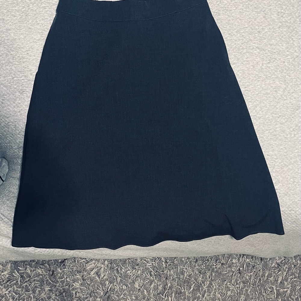 Tristan Classic dark Grey A-Line Skirt